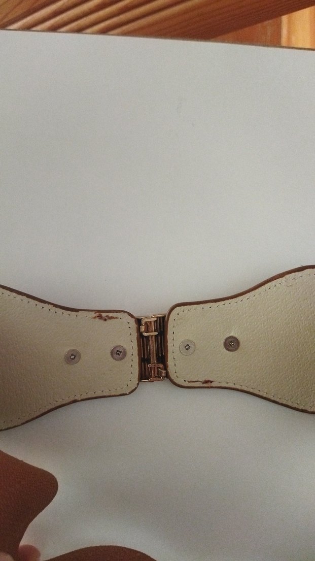 Kahverengi Deri Tokalı Kadın Kemer - Görsel 3