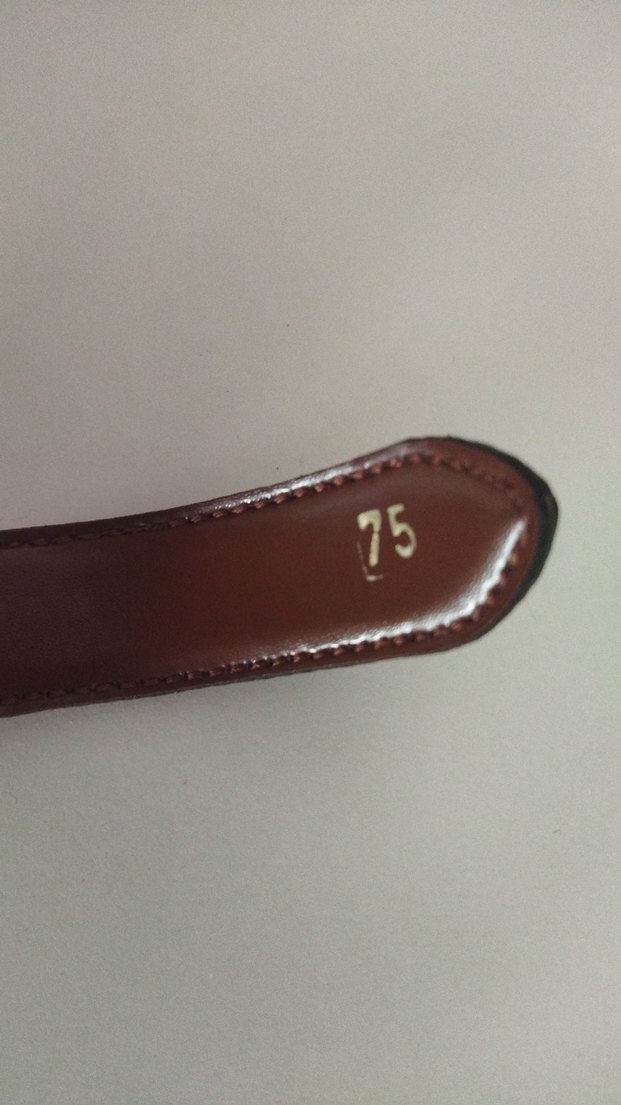 Klasik Kahverengi Kadın Deri Kemer - Görsel 3