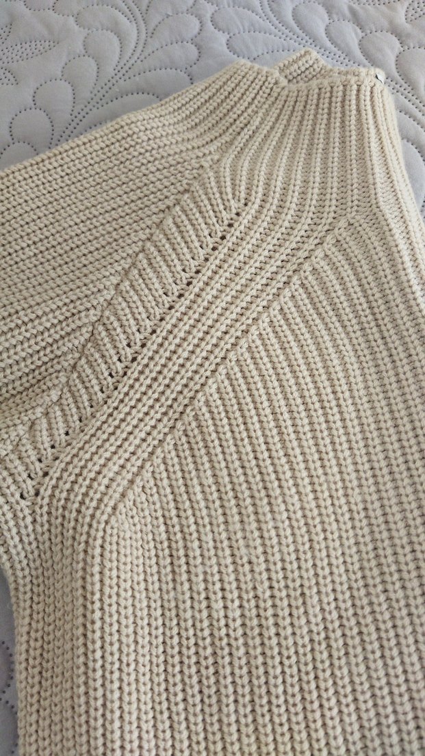 Bej Kadın Triko Sweatshirt - Görsel 2