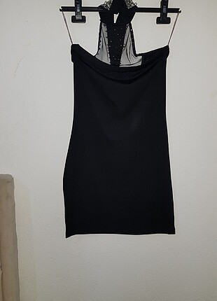 36 Beden Gece mini elbise