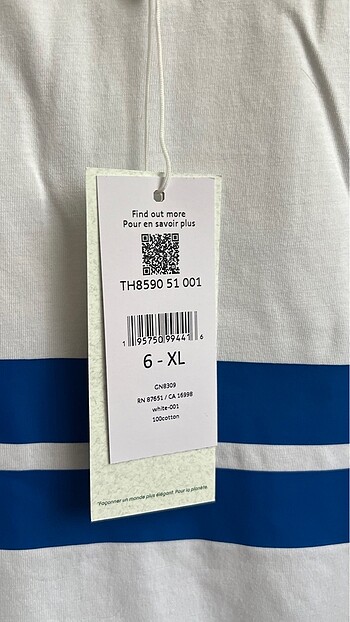 xl Beden beyaz Renk Lacoste orijinal XL