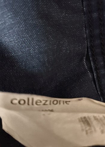 Kadın Lacivert Kot Ceket Düğmeli - Görsel 9