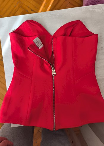 Kırmızı Straplez Mini Büstiyer HomeStore - Görsel 5