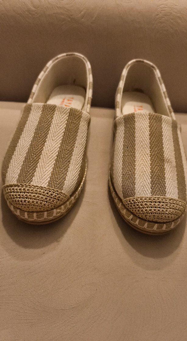 Yaya Bej Kadın keten görünümlü Espadril Ayakkabı - Görsel 3