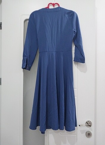 s Beden mavi Renk Kadın elbise 