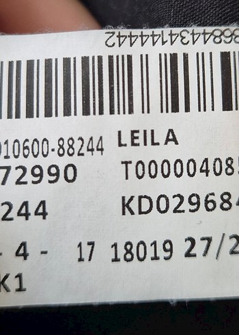 Mavi Gri Kadın Bol Kesim Midi Kot Pantolon