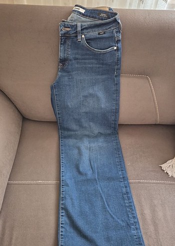 Kadın Mavi Normal Boy Kot Pantolon
