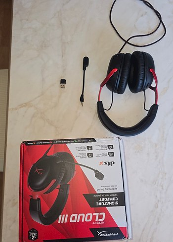 Beden HyperX Cloud III Kablolu Kırmızı Gaming Kulaklık