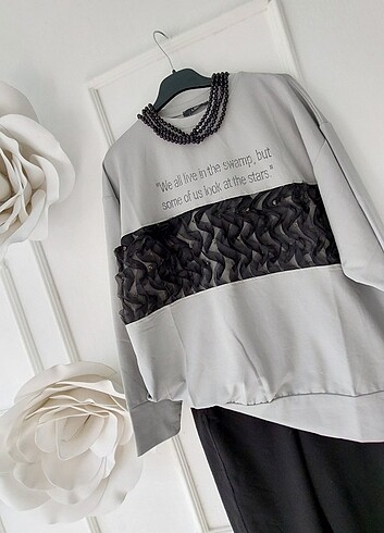 Gri sweat  - Görsel 5