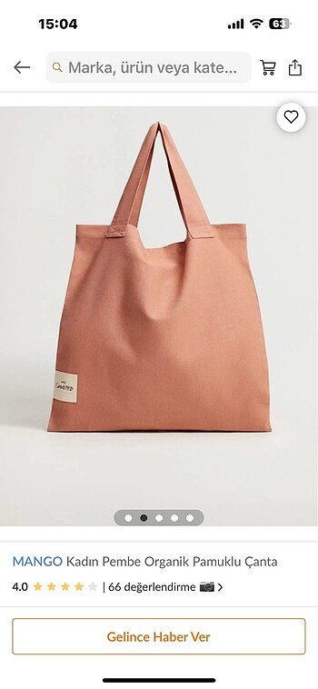 Mango Mango Shopper Çanta