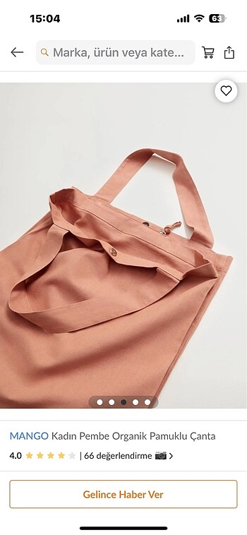  Beden Mango Shopper Çanta