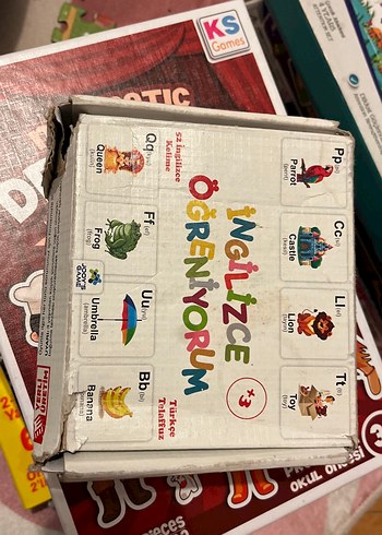 Renkli Çoklu Masa Oyunları Seti - Görsel 13