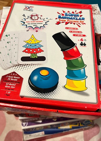 Renkli Çoklu Masa Oyunları Seti - Görsel 2