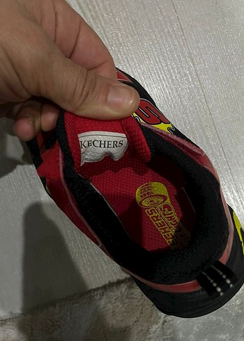 Kırmızı Baskılı Erkek Çocuk Spor Ayakkabı - Görsel 3