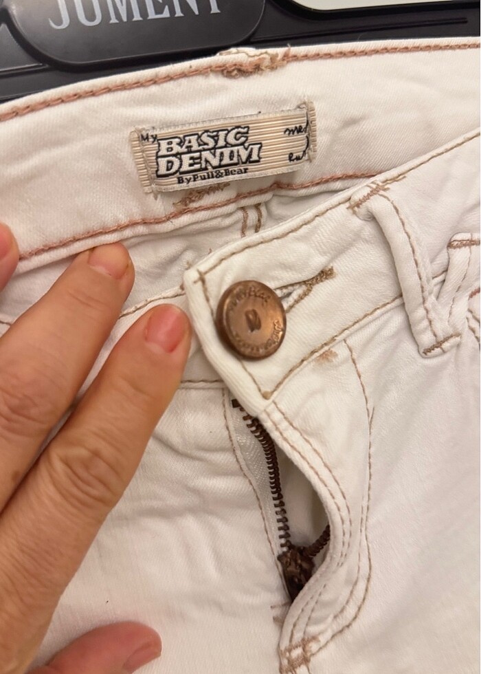 Jean şort - Görsel 4