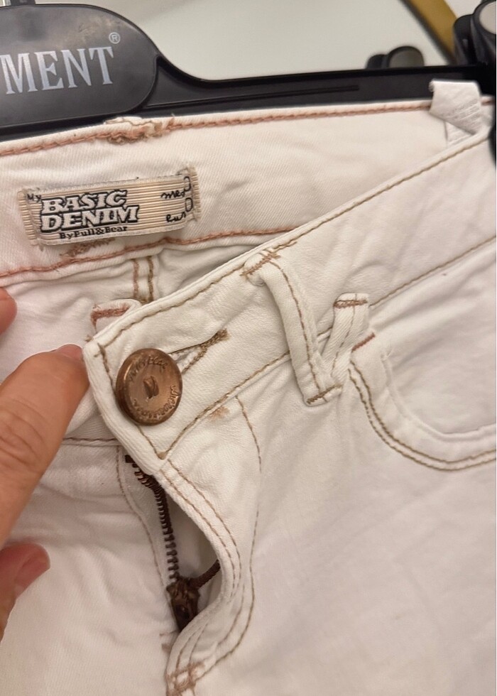 Jean şort - Görsel 5