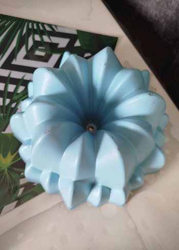 Pastel Turkuaz Kek Kalıbı - Görsel 3