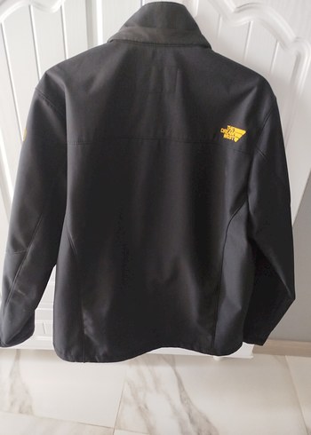 Erkek Siyah Kamuflaj Desenli Kemerli Ceket - Görsel 4