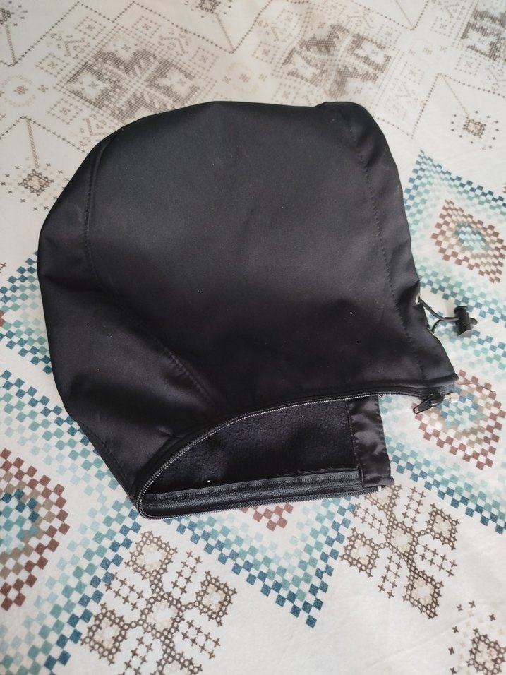 Erkek Siyah Kamuflaj Desenli Kemerli Ceket - Görsel 5