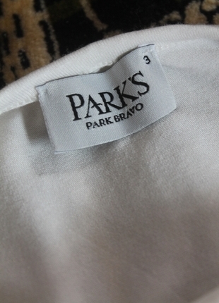m Beden Park Bravo 3 Beden Beyaz Renk Bluz Tarzı(12331)MDGD
