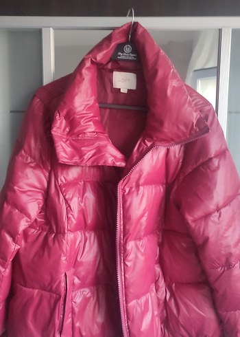 Loft Pembe Parlak Kadin Midi Mont