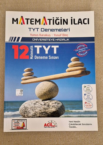Matematiğin İlacı TYT Denemeleri Kitabı