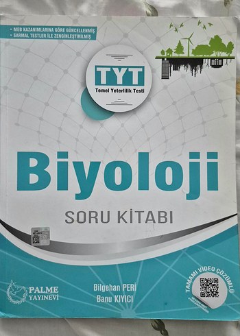 Palme Yayınevi TYT Biyoloji Soru Kitabı