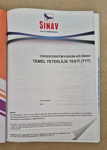  Beden TYT Altın Karma Deneme Seti