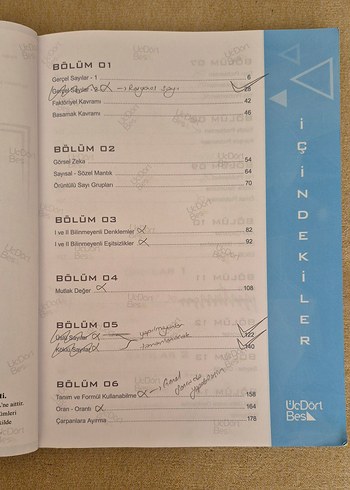  Üç Dört Beş Yayınları TYT Matematik Soru Bankası 2021 Model