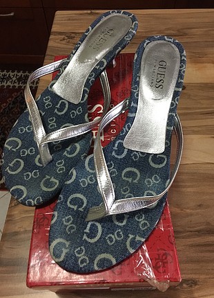 39 Beden Guess minik topuklu terlik 39 no
