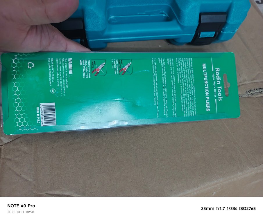 Rodin Tools Çok Fonksiyonlu Pense 23cm - Görsel 2