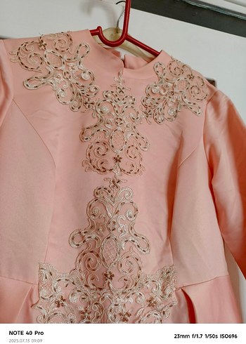 Güpürlü nişanlık kınalık tesettür - Görsel 4