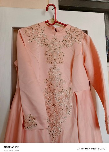 Güpürlü nişanlık kınalık tesettür - Görsel 3