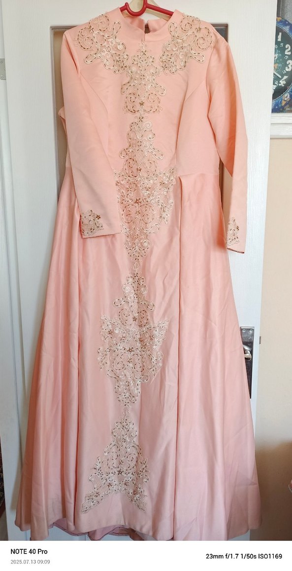 Güpürlü nişanlık kınalık tesettür - Görsel 5