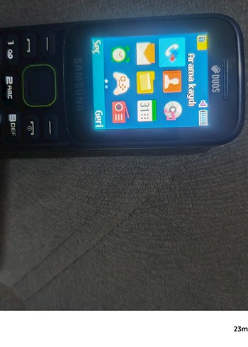 Samsung Klasik Mavi Telefon - Görsel 4