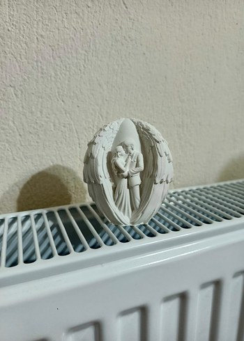 Beyaz Seramik Mumluk ve Vazo Seti - Görsel 6