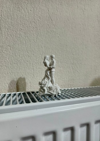 Beyaz Seramik Mumluk ve Vazo Seti - Görsel 4