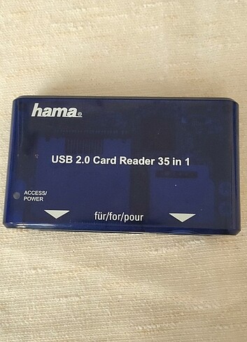 Hama marka kart okuyucu Alman malı  - Görsel 5
