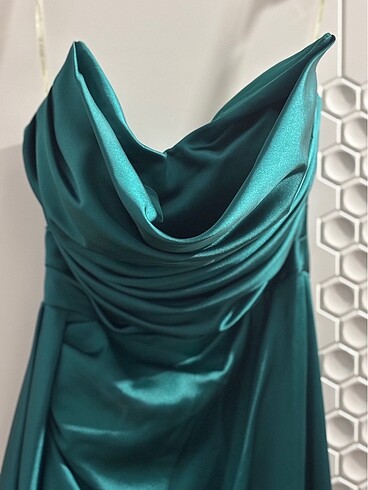 Yeşil abiye - Görsel 6