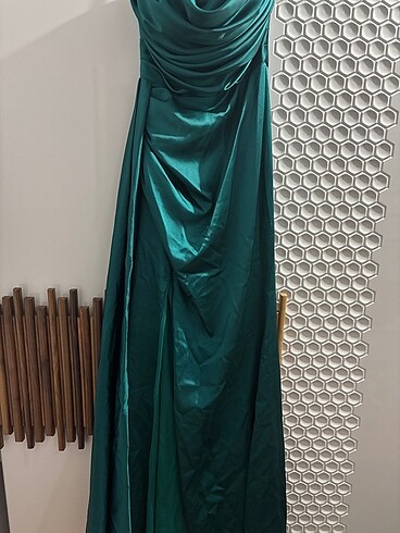 Yeşil abiye - Görsel 5