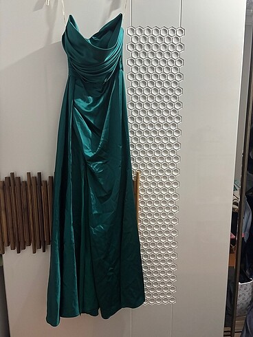 Yeşil abiye - Görsel 7