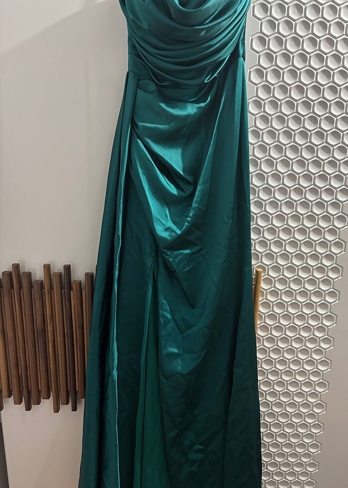 Yeşil abiye - Görsel 5