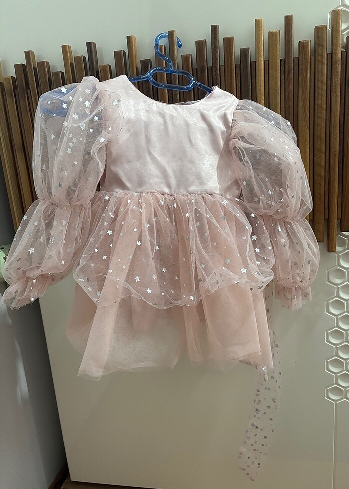 Pudra elbise - Görsel 2