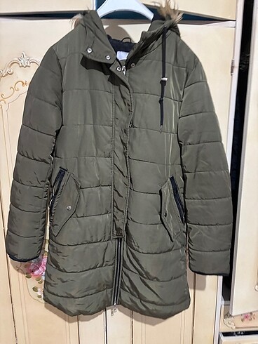 Yeşil mont - Görsel 2