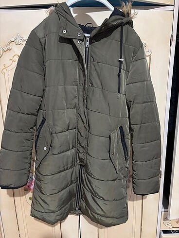 Yeşil mont - Görsel 5