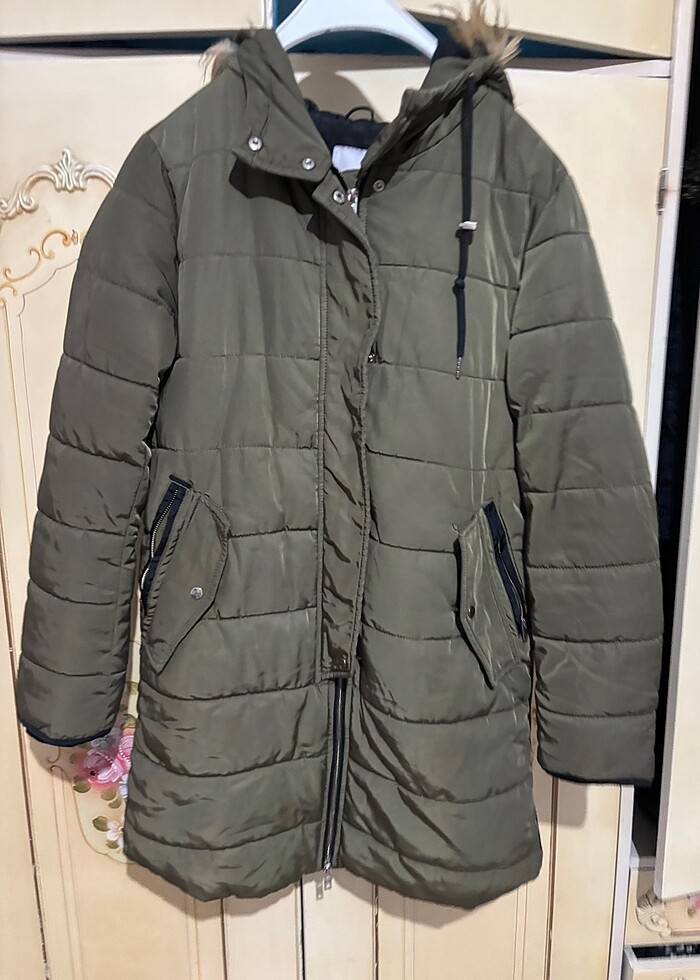 Yeşil mont - Görsel 2