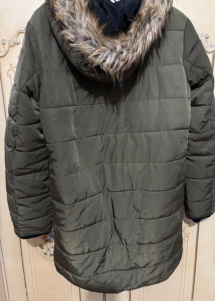 Yeşil mont - Görsel 4