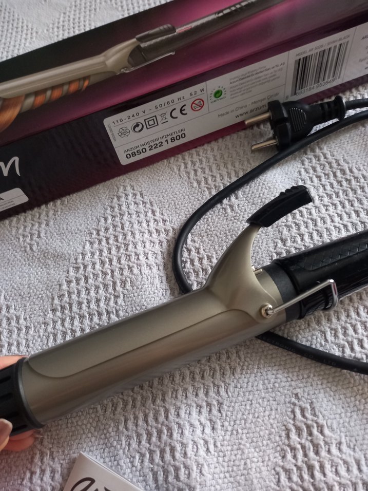 Arzum Gri Saç Maşası - Görsel 2