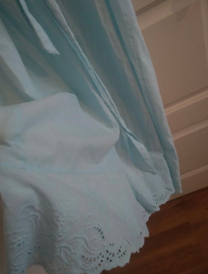 Turkuaz Bohem Midi Kadın Elbise - Görsel 3