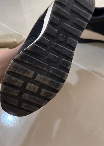 39 Beden siyah Renk Siyah Kadın Dolgu Topuklu Spor Ayakkabı